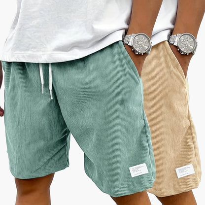 Short vintage décontracté pour homme avec poches – Style urbain idéal pour l'été et les loisirs