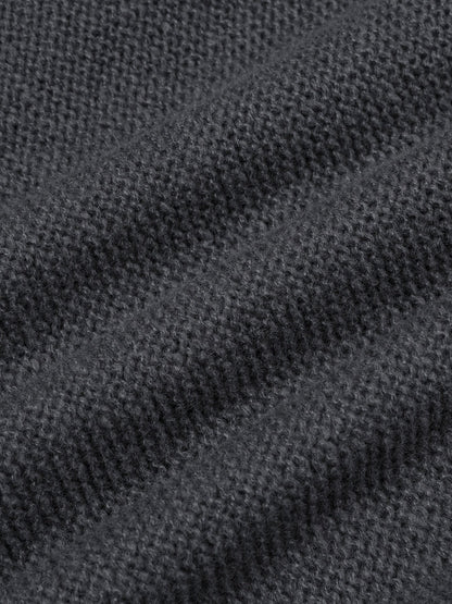 Pull à motif torsadé style décontracté pour homme - Idéal automne/hiver