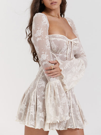 Jasmine – Robe Élégante en Dentelle
