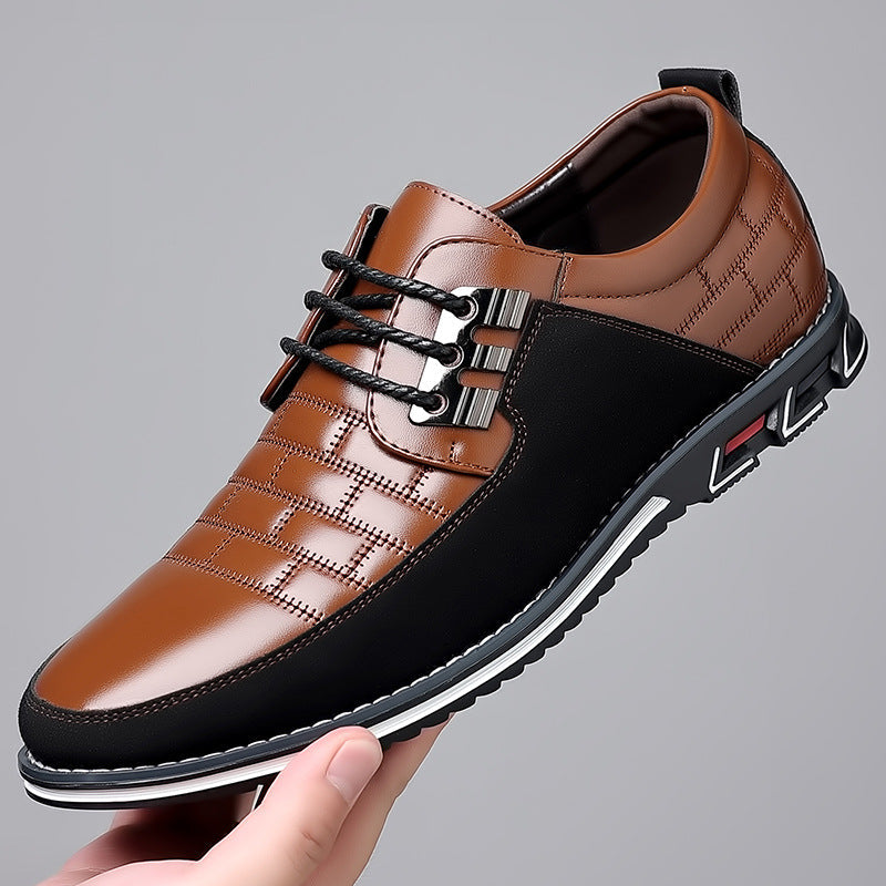 Nathaniel – Chaussures habillées en cuir italien fait main pour hommes