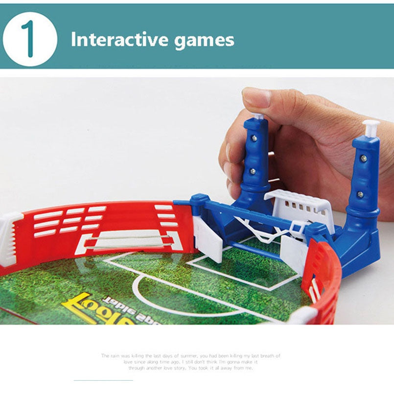 Jeu de Football de Table Portable pour Enfants et Famille – Jeu de Société Interactif
