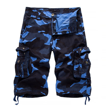 Tommy – Shorts Cargo Imprimés Camouflage à Longueur Genou