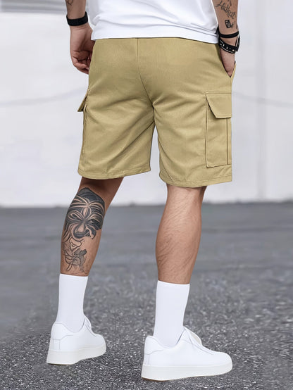 Short cargo décontracté pour homme avec poches multiples – Style urbain polyvalent
