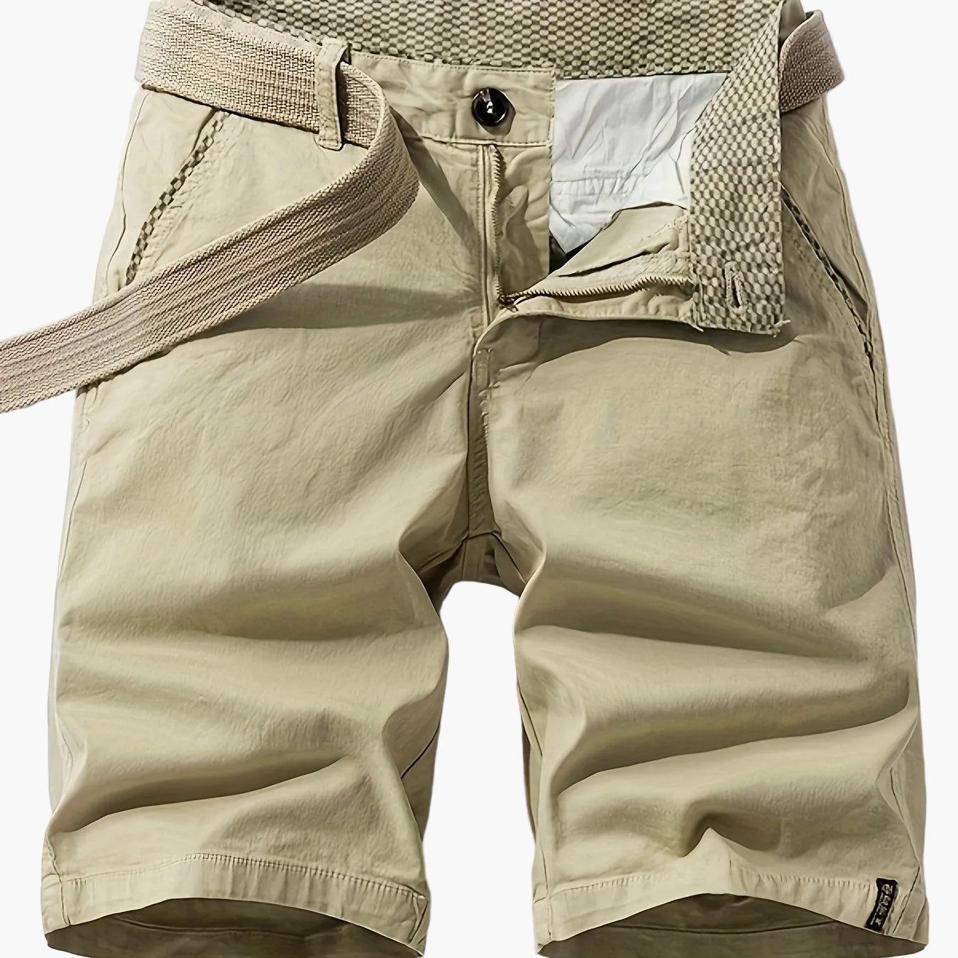 Shorts casuals pour homme avec ceinture – style décontracté été