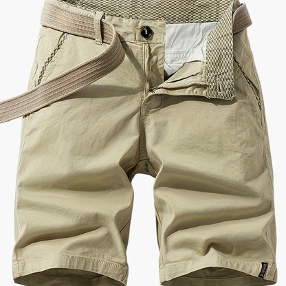 Shorts casuals pour homme avec ceinture – style décontracté été