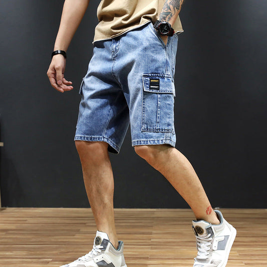 Martin – Pantalons d'été décontractés à jambe droite de 5 points