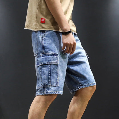 Martin – Pantalons d'été décontractés à jambe droite de 5 points
