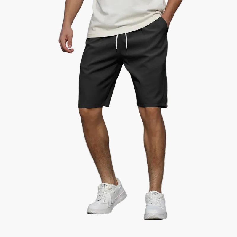 Casual drawstring shorts for men - Modern style for summer and leisure