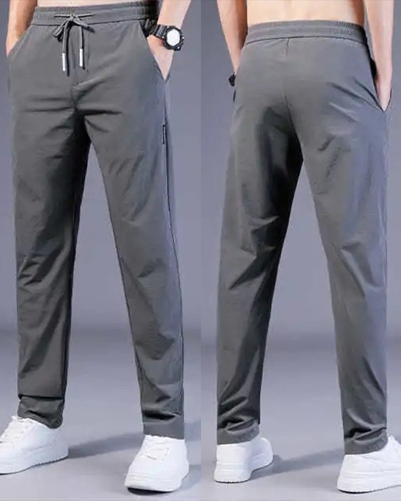 Pantaloni da tempo libero per uomo stile urbano comodi e versatili
