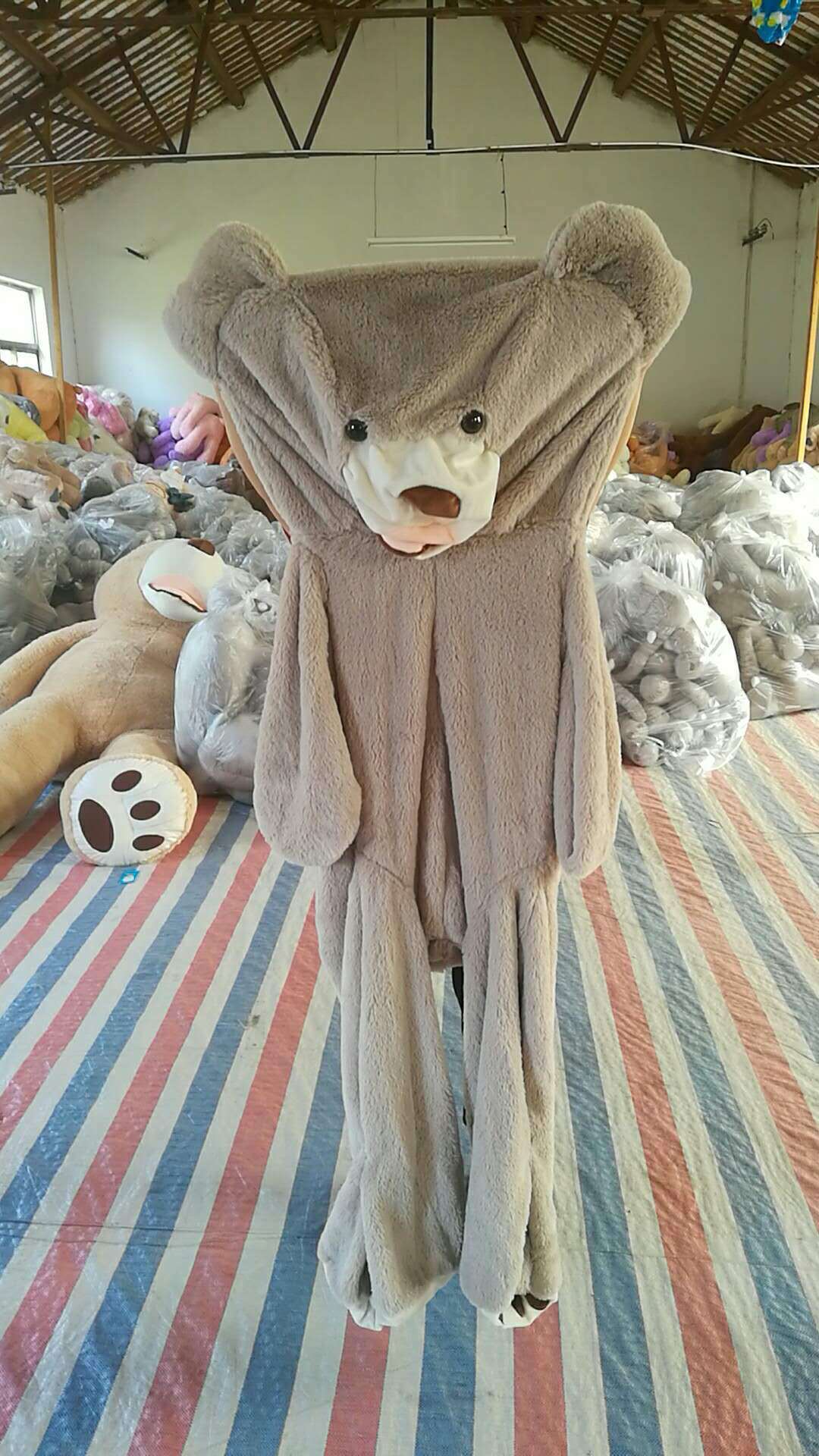 Peluche Géante Ours en Peluche pour Enfants et Décoration Intérieure