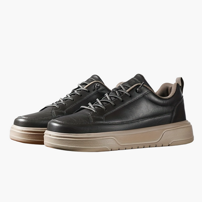 Låga herrsneakers med urban stil, mångsidiga för sport och fritid
