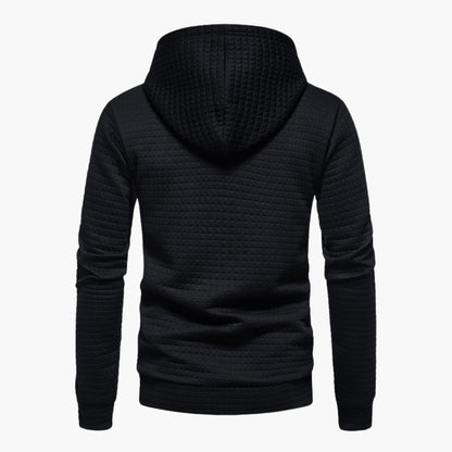 Hoodie à Capuche Homme Style Décontracté Motif Carreaux – Confort Moderne pour Tous les Jours