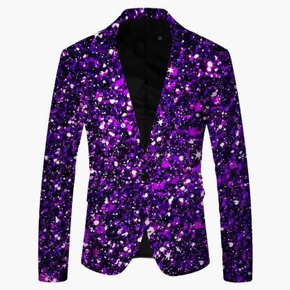 Veste Blazer Dégradée Élégante pour Homme - Style Moderne et Tendance