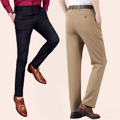 Pantalon stretch homme élégant style business et décontracté