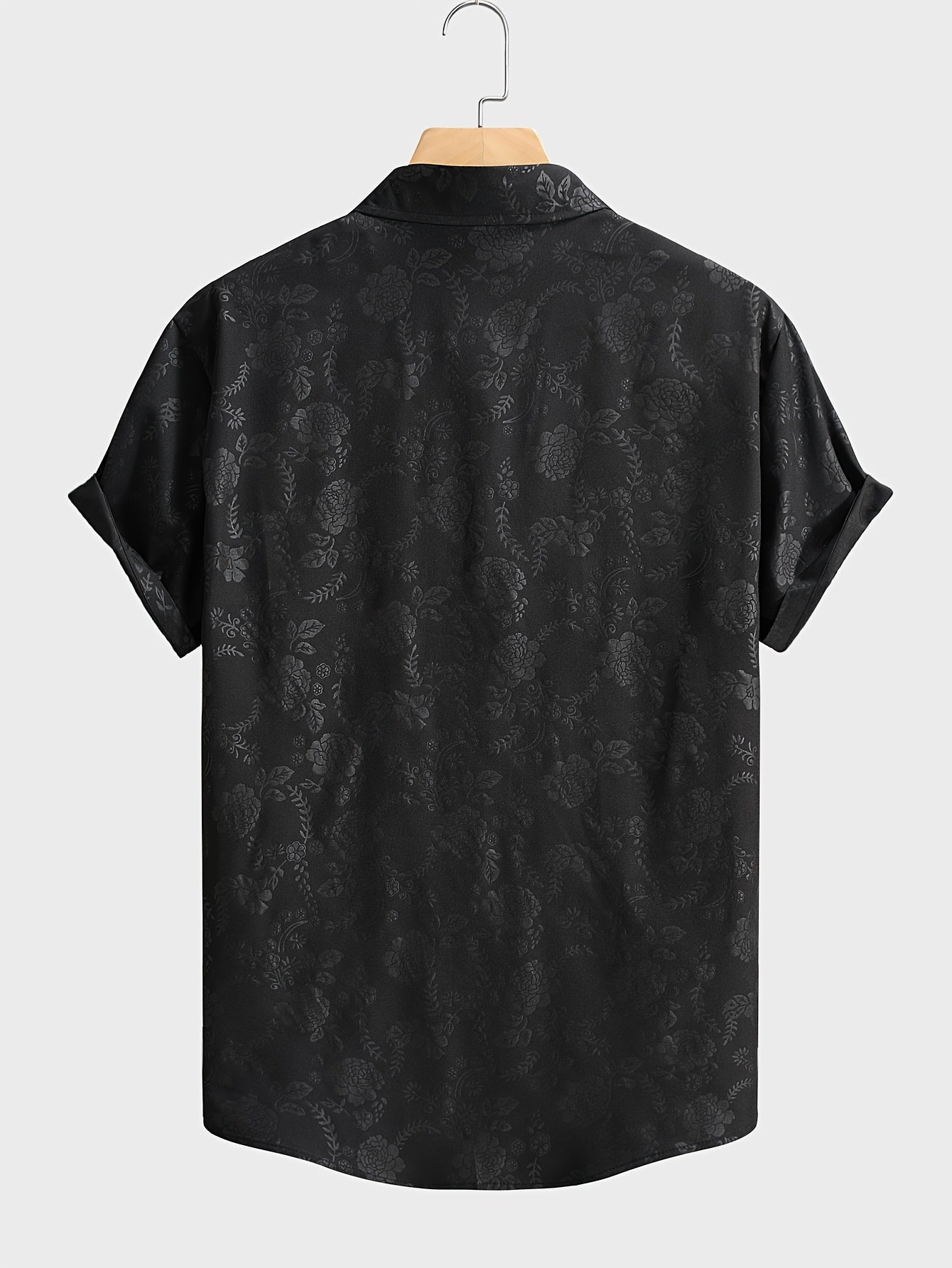 Chemise à motifs floraux style décontracté pour homme – Idéale pour la ville et les sorties tendance