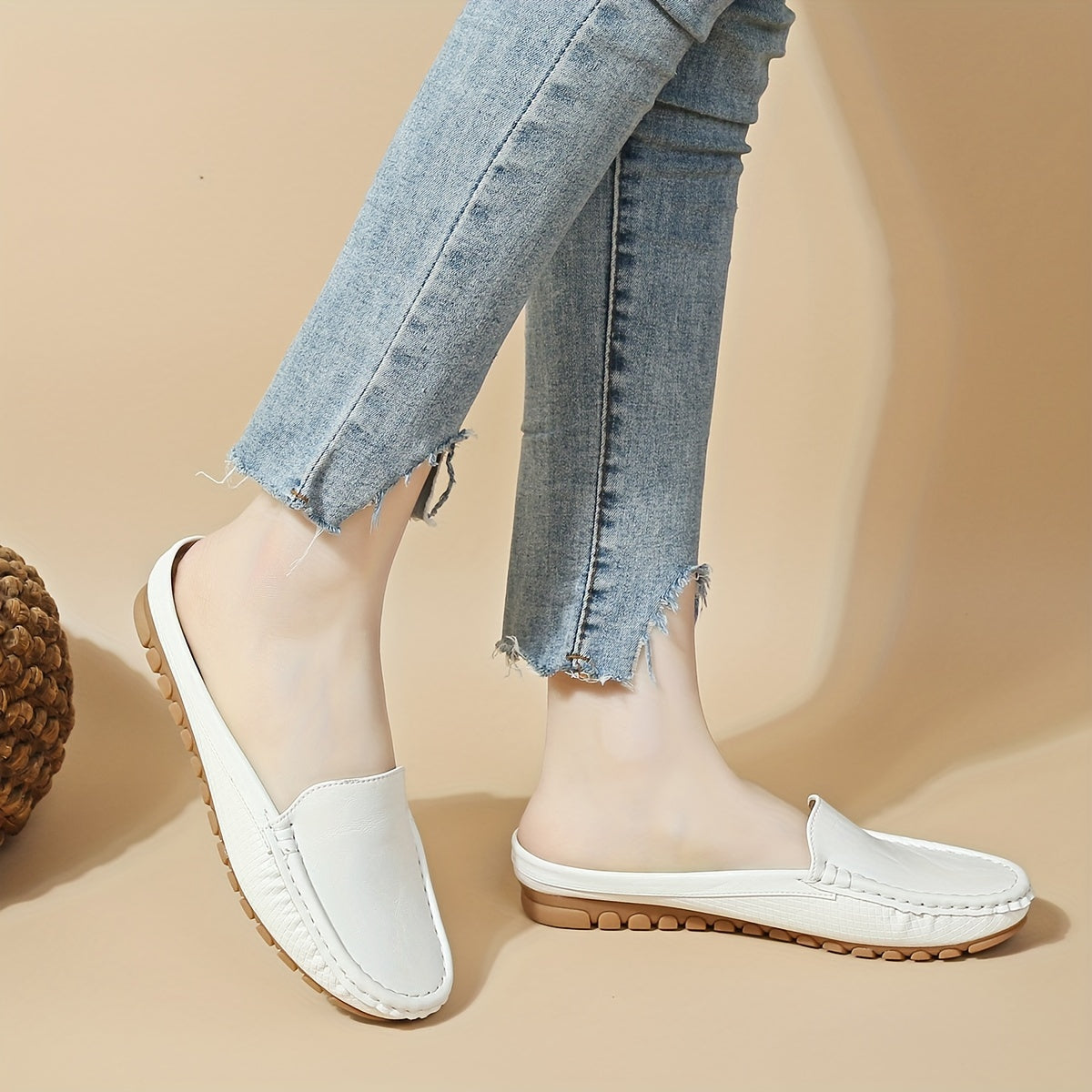 Mocassins décontractés femme style preppy pour tous les jours