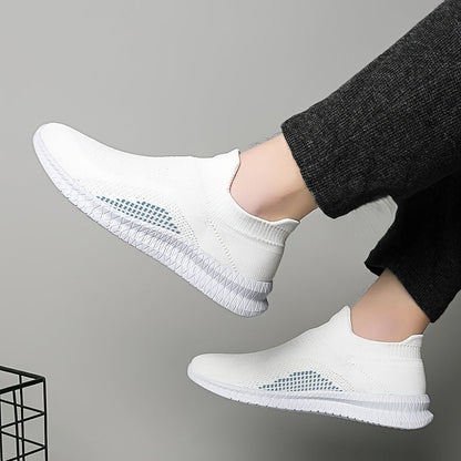 Afslappede herresneakers i urban stil med slip-on – lette vandresko