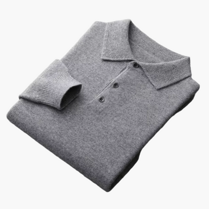 Polo en laine pour homme - Style élégant et confortable pour toutes occasions