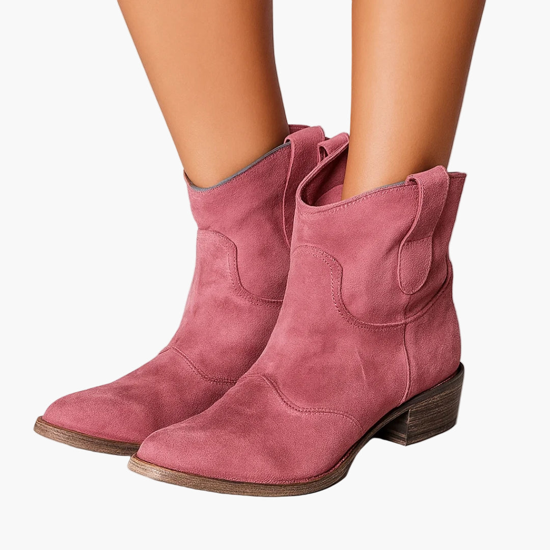 Bottines Western Femme Style Décontracté et Tendance
