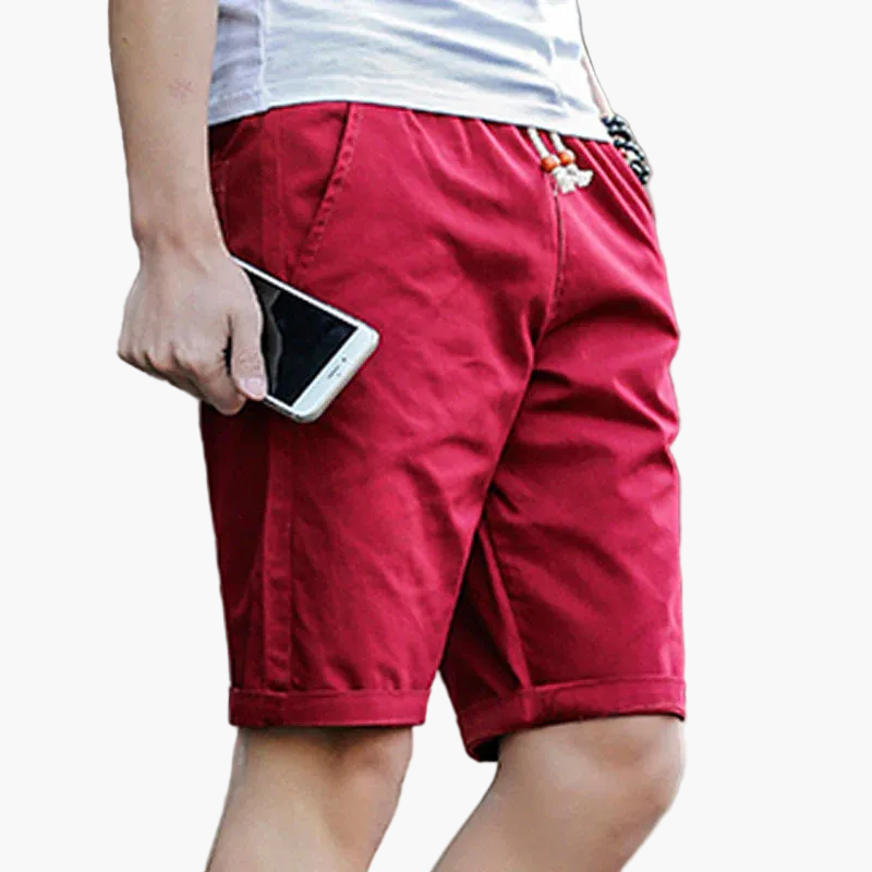 Casual drawstring shorts for men - Modern style for summer and leisure