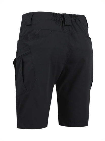 Short cargo tactique pour homme, style outdoor polyvalent, idéal randonnée et activités extérieures