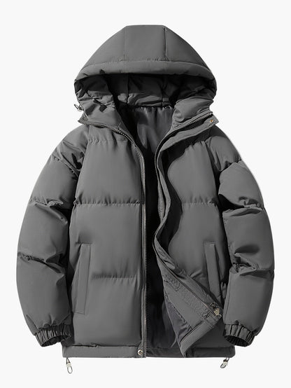 Veste doudoune homme à capuche style décontracté pour l’hiver