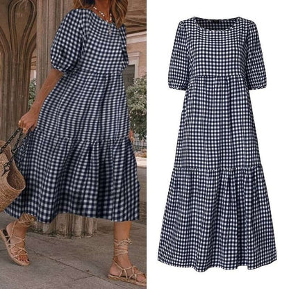Denise – Robe d'été décontractée à manches courtes