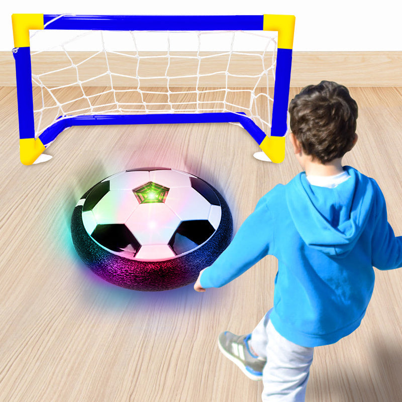 Jouet Football Flottant Lumineux Garçon, Jeu de Foot Intérieur/Extérieur avec But et Lumières LED, Idéal pour Enfants 7-14 Ans