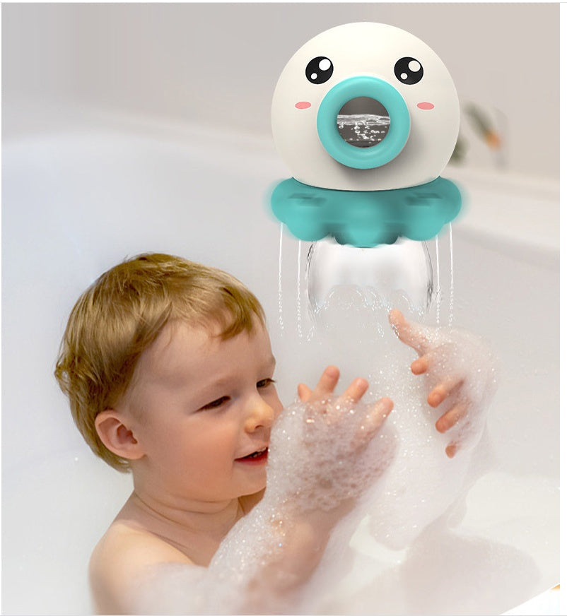 Jouet de Bain Bébé Pulvérisateur Poulpe pour Garçons et Filles – Jouet Éducatif et Ludique pour Baignoire et Piscine – Idéal pour 0 à 5 Ans