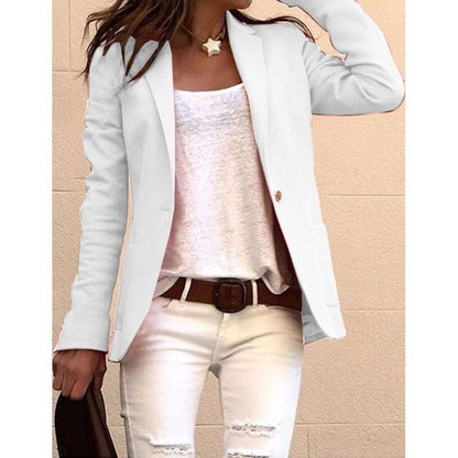 Blazer Femme Élégant Style Harajuku pour Affaires et Loisirs