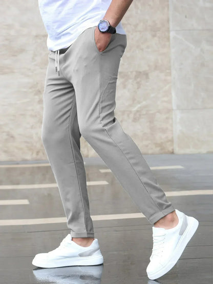 Pantalón jogger para hombre estilo urbano informal, corte moderno, ideal para el día a día y el ocio