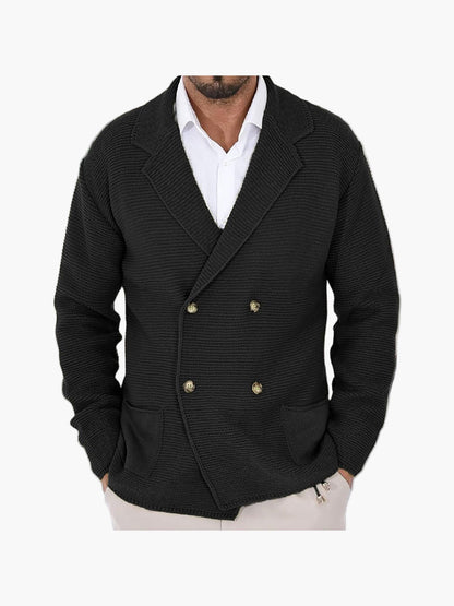 Veste blazer décontractée homme style double boutonnage pour toutes occasions