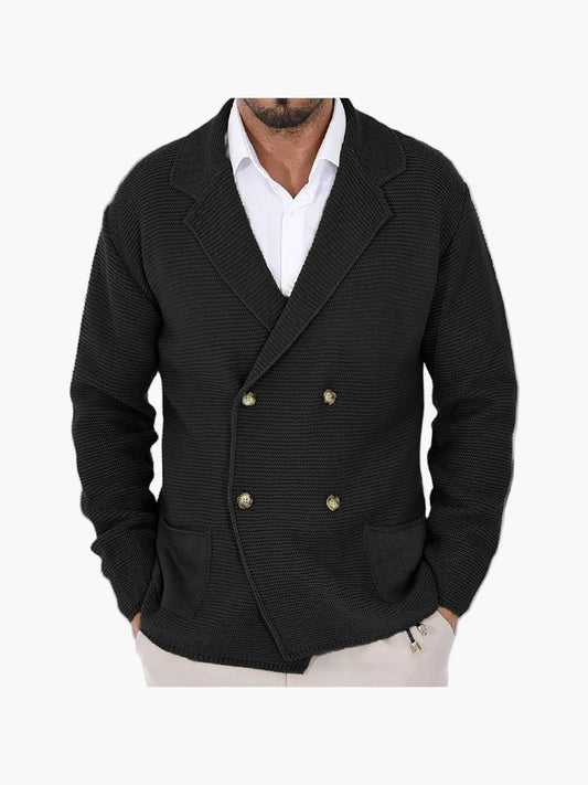 Veste blazer décontractée homme style double boutonnage pour toutes occasions