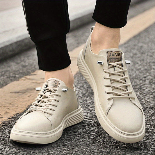 Zapatillas casuales para hombre estilo urbano moderno con cordones – Sneakers de moda para uso diario