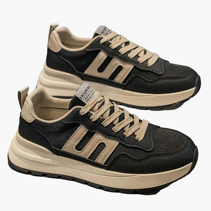 Baskets décontractées homme style preppy pour usage quotidien