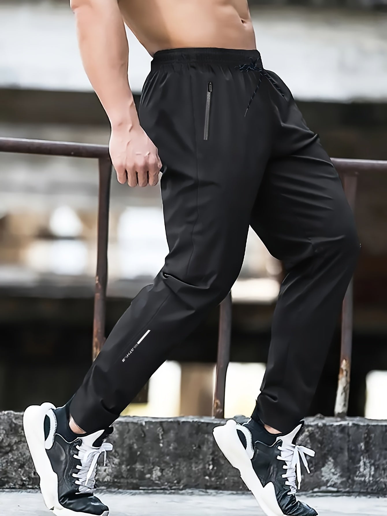Pantalon de jogging décontracté pour homme grande taille style sport