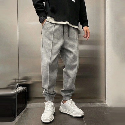 Pantalon de Jogging Style Urbain pour Homme - Confort Quotidien et Chaleur - Idéal Sport et Loisirs