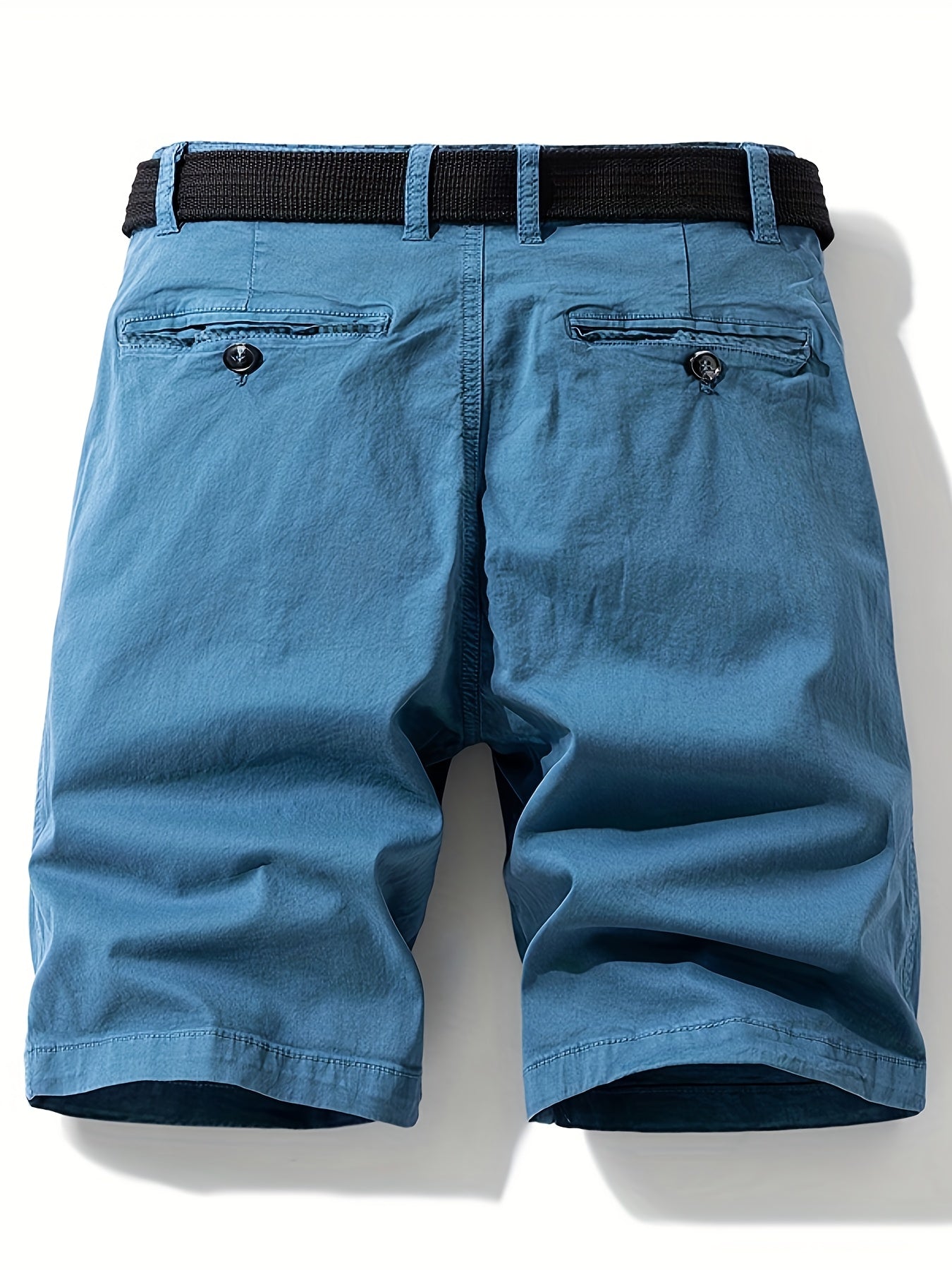 Shorts casuals pour homme avec ceinture – style décontracté été