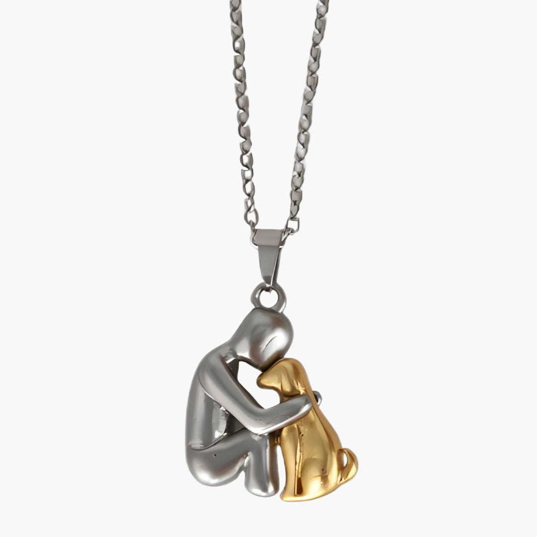 Collier Femme Pendentif Chien Design Symbolique Amitié et Amour Animal