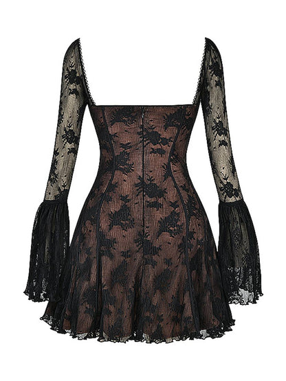 Jasmine – Robe Élégante en Dentelle