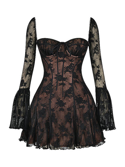Jasmine – Robe Élégante en Dentelle