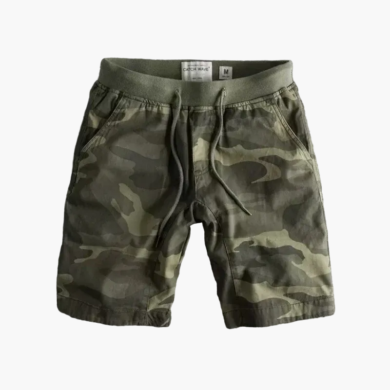 Short de sport camouflage homme style urbain polyvalent