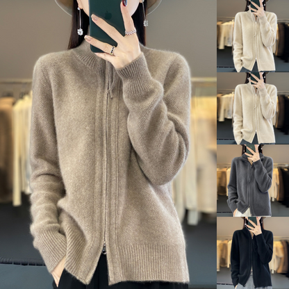 Gilet zippé femme style décontracté élégant pour toutes occasions
