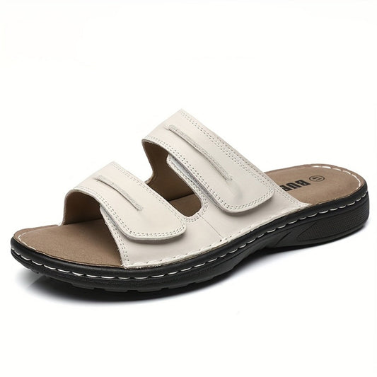 Sandales confort pour homme à enfiler, style décontracté, idéales pour tous les jours