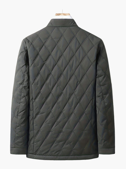 Veste matelassée homme style urbain élégance décontractée