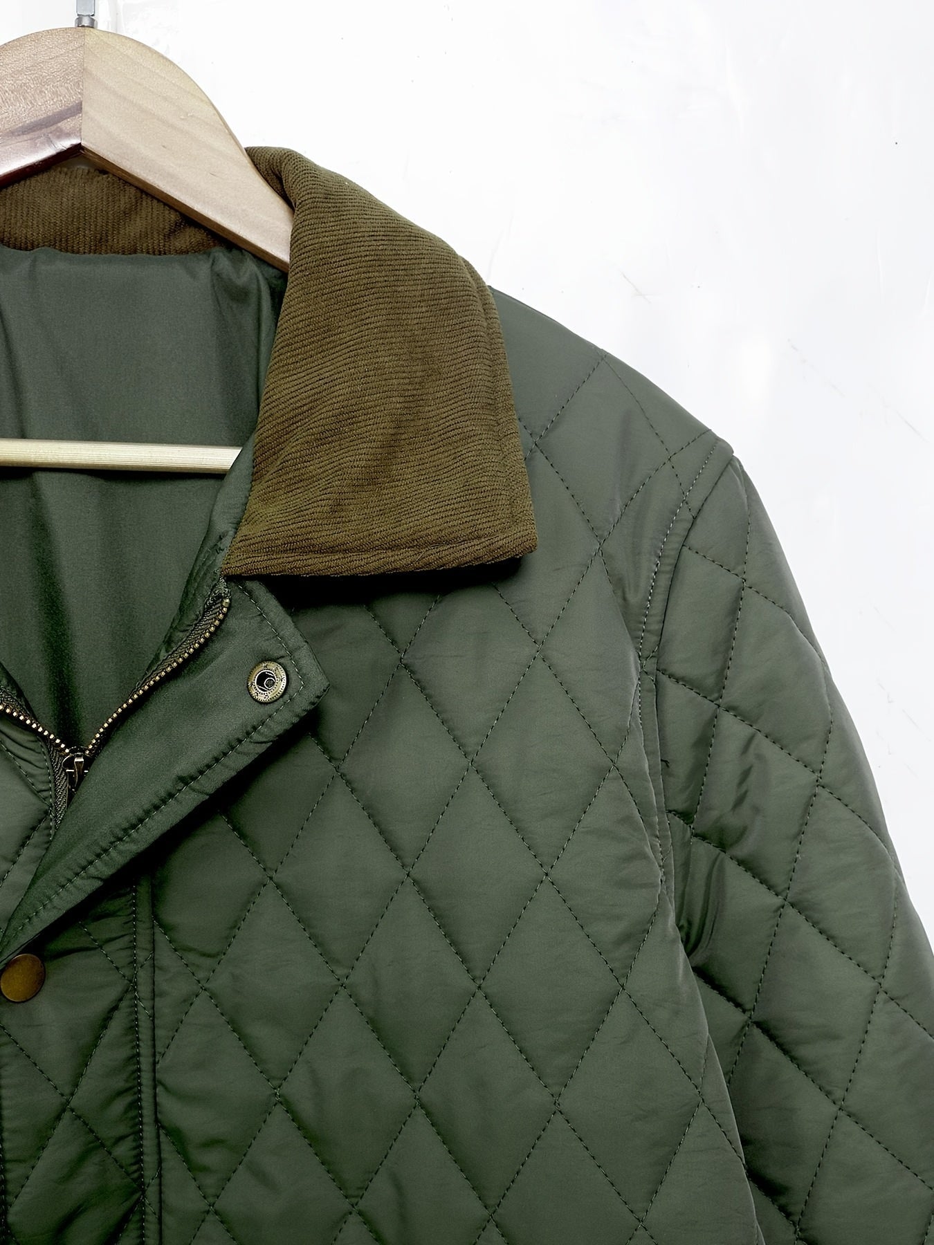 Veste matelassée style décontracté homme pour automne et hiver