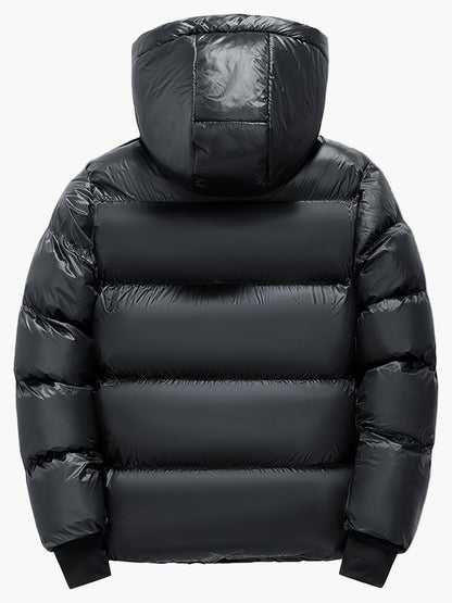 Doudoune Homme Style Urbain avec Capuche pour Hiver - Idéale pour Loisirs et Quotidien