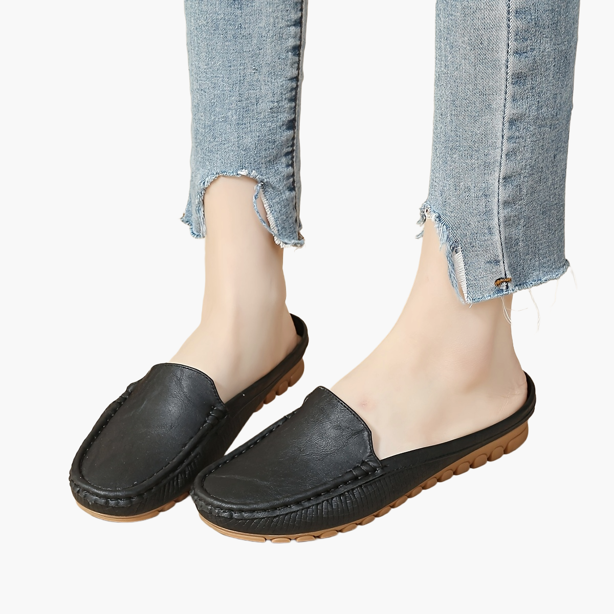 Mocassins décontractés femme style preppy pour tous les jours