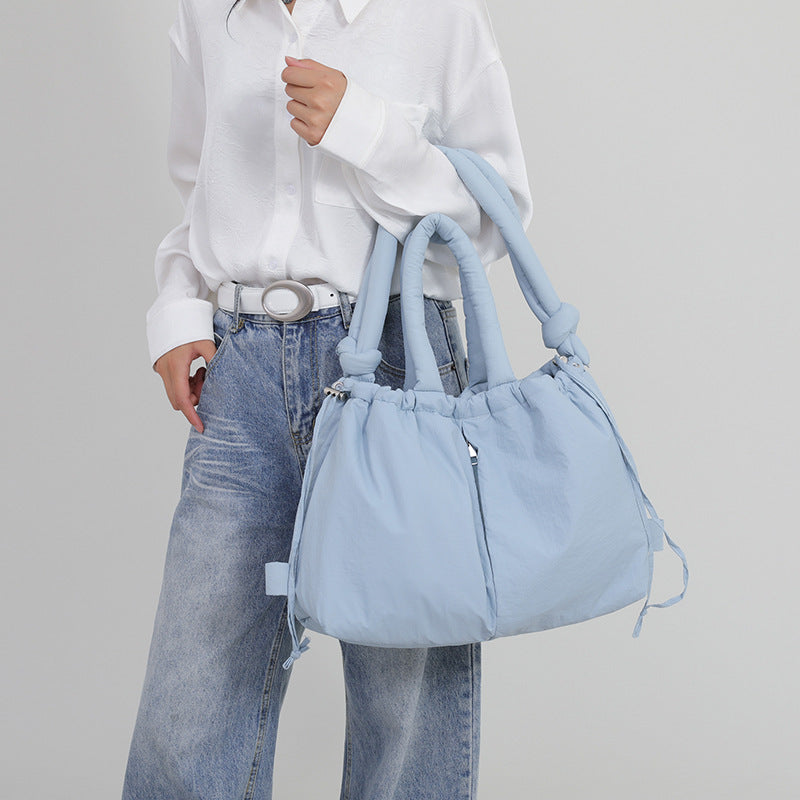 Andrea – Sac à bandoulière léger en coton avec grande capacité