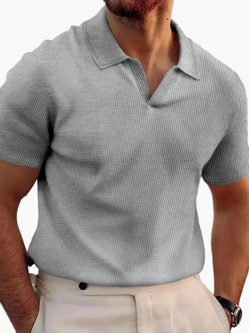 Short-sleeved casual shirt for men – Elegance and daily comfort